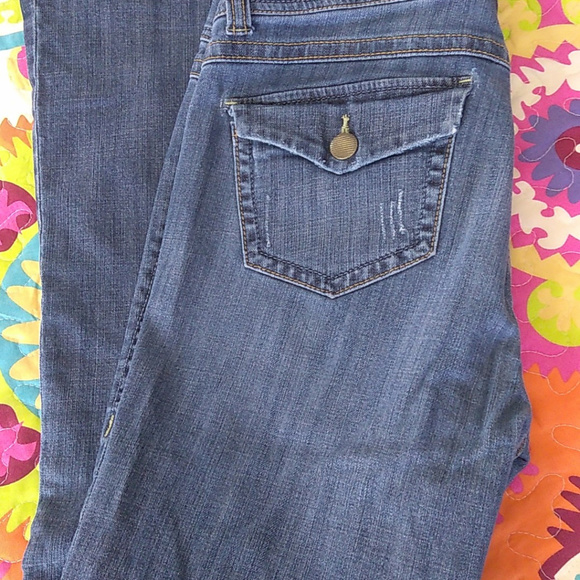 FAB Vintage cabi Spring 2010 Contemporary Boot Cut Jean #876 ♥ Worn Once! - Picture 3 of 10